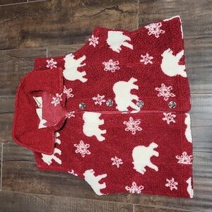 St John's bay holiday red vest